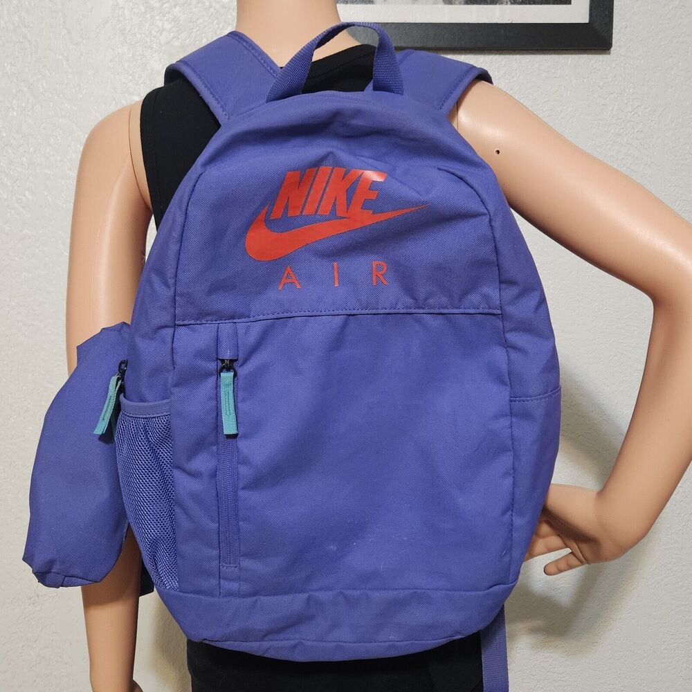 Vintage Nike Air 72 Kids' Jordan Graphic Backpack School Rucksack Purple Rare